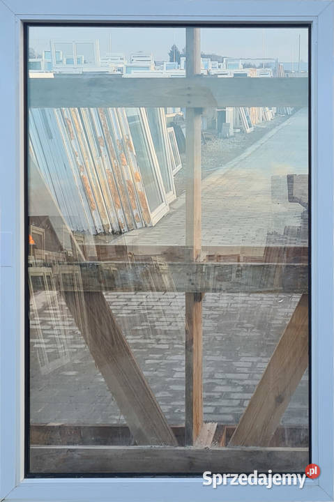 OKNA KacprzaK Witryna 88X133 FIX Używany PCV