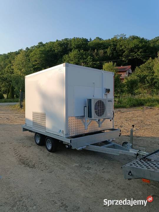 Przyczepa chłodnicza Mobilna Chłodnia Przyczepa Laskowa