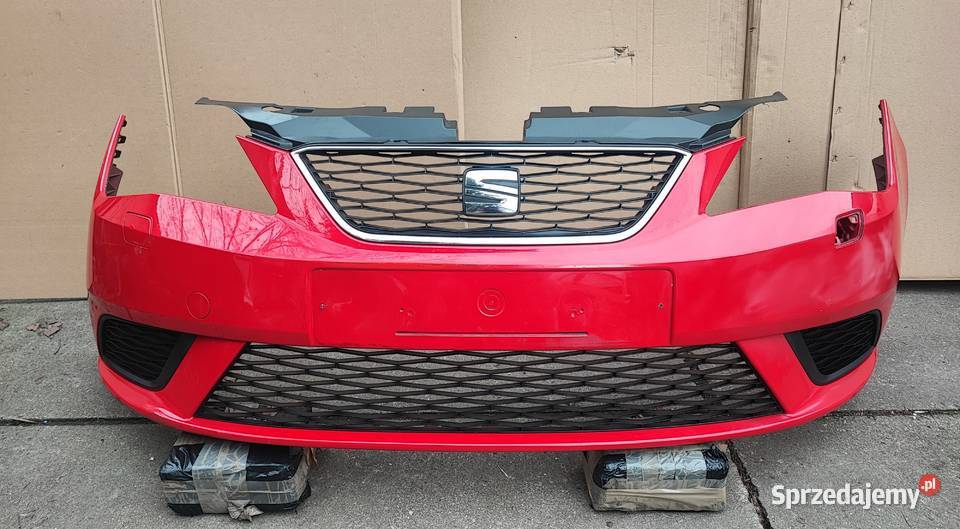 Zderzak przedni Seat Ibiza 4 spryskiwacze ls3h