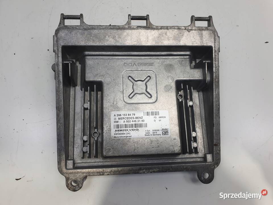 Mercedes W169 15 8V STEROWNIK SILNIKA Komputer Chełm