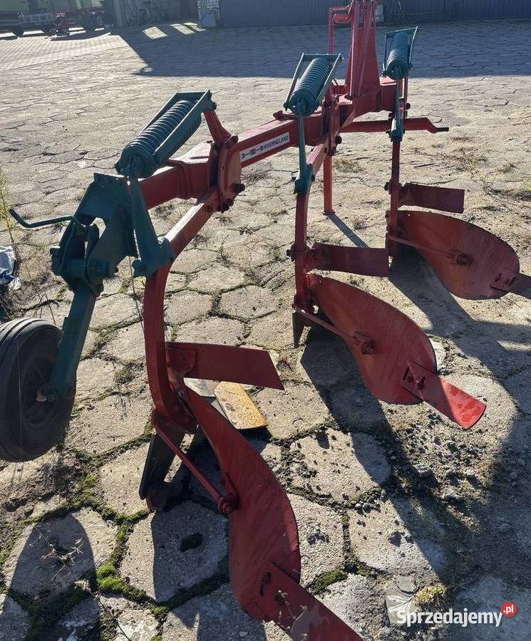 Pług Kverneland 3skibowy z zabezpieczeniem