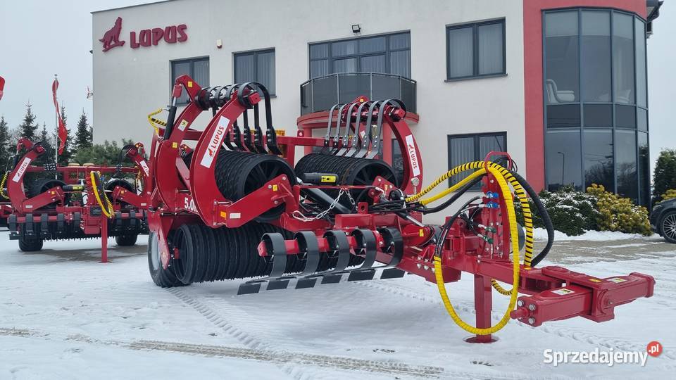 Wał z włóką cambridge 530 mm z włóką 50m nieuszkodzony Rolnictwo Łódź