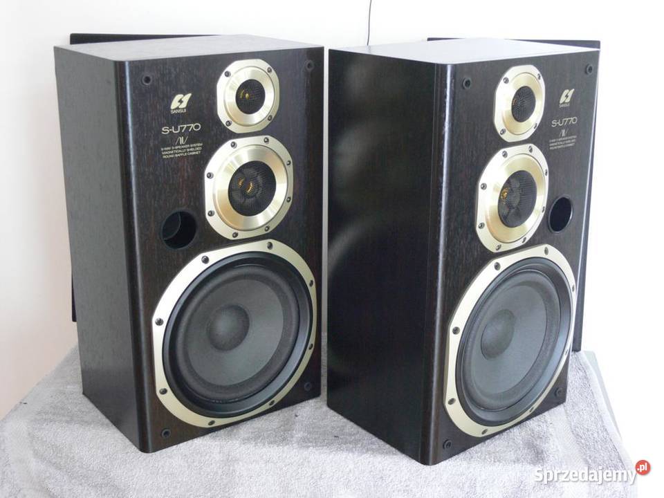 Kolumny Sansui S-U770 świetne monitory Vintage. WYSYŁKA. Jasło ...