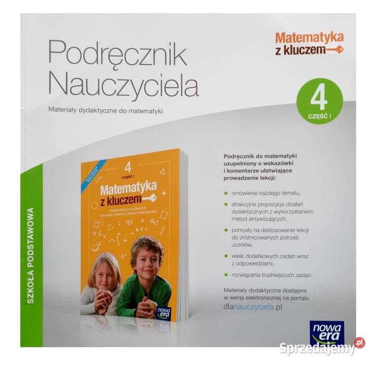Matematyka z kluczem podręcznik nauczyciela kl 4 materiały dla nauczyciela podkarpackie