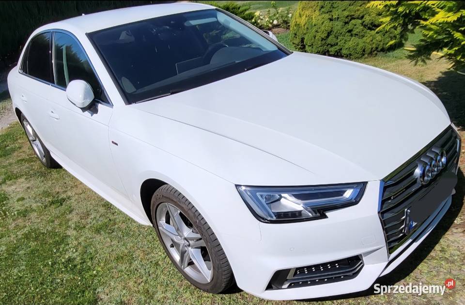 Audi A4 B9 Sline 20TFSI 252 quattro BO Virtual automatyczna Warszawa sprzedam