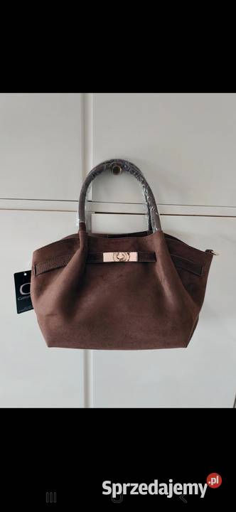 Okazja Torebka damska czekoladowa Galanteria i dodatki Twardogóra