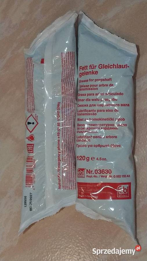 Febi 03630 Smar wału przegubu 120g 24 2 sztuki Części sprzedam