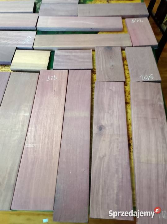 Drewno Mahoń deski ponad 1 m2 Nowy Tomyśl