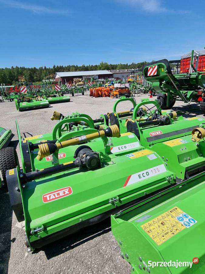 Kosiarka bijakowa rozdrabniacz ECO Talex Maszyny zielonkowe Kutno