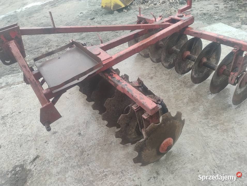 Talerzówka 2x 8 talerzy brona talerzowa nieuszkodzony Jastrzębia