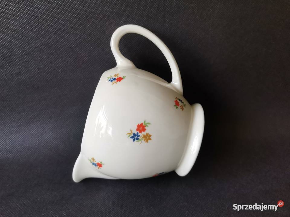 Stary przedwojenny dzbanek mlecznik porcelana śląskie Katowice