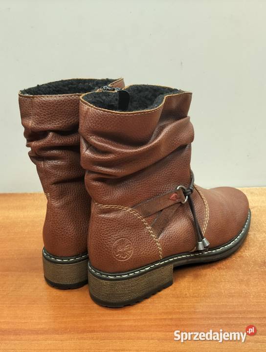 Buty botki Ocieplane Rieker 40 Wałbrzych
