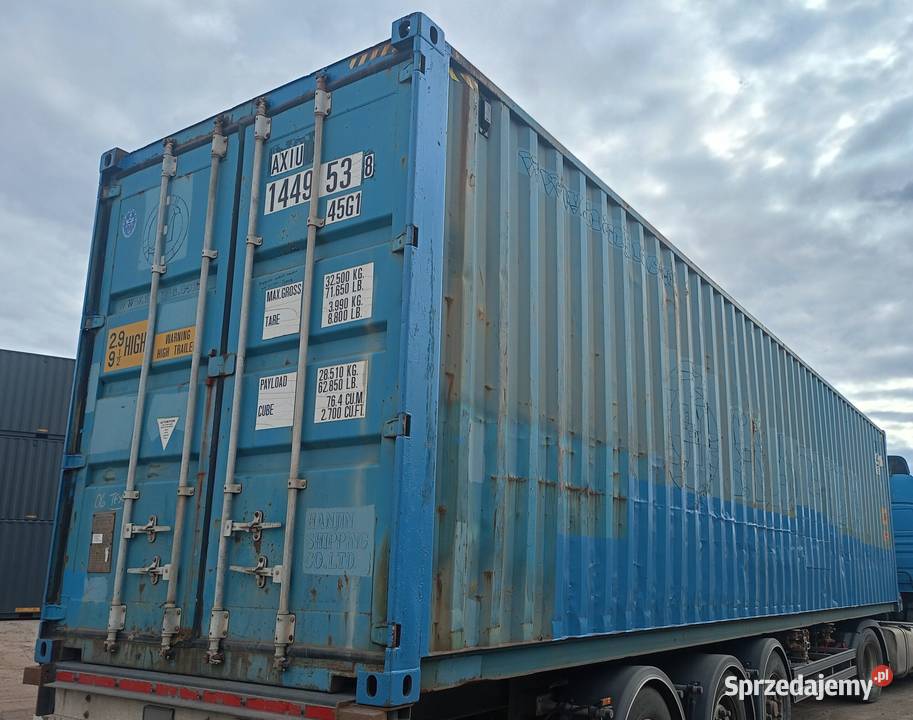 12m 40HC Kontener morski