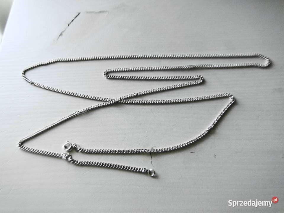 Długi masywny łańcuch srebro 925 Warszawa
