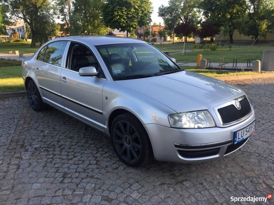 Skoda Superb 19 TDI Xenon Skóra 4xPodgrzewane lakier metallic Lublin