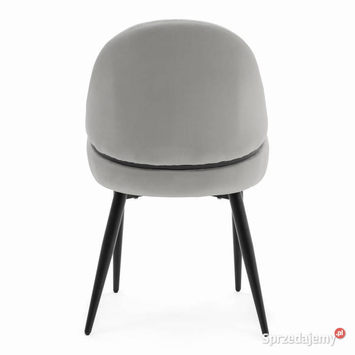 Krzesło Tapicerowane Bergamo Jasnoszare Wysyłka wielkopolskie sprzedam