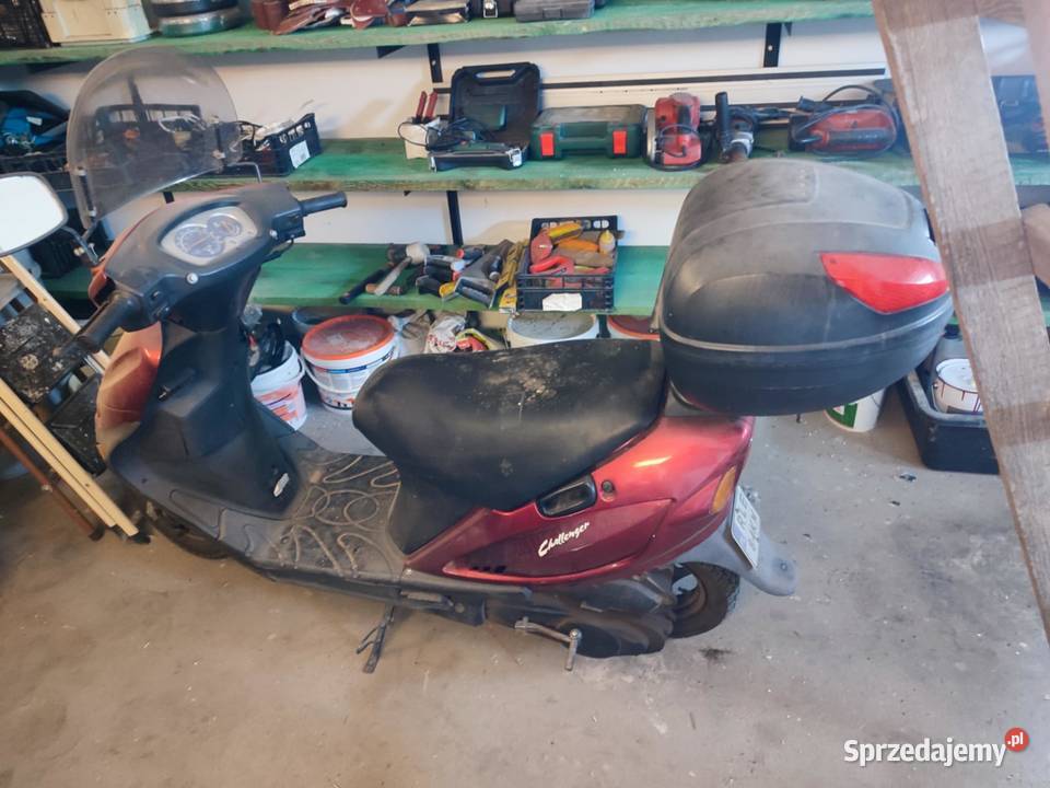 Skuter Hyosung Rush Challenger 50 niski przebieg Rakszawa
