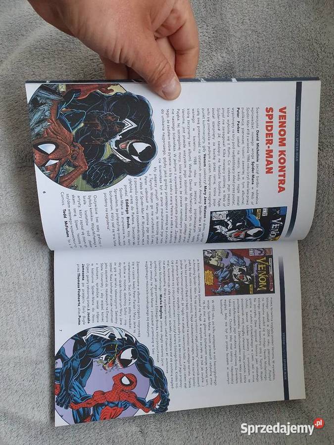 Venom kontra SpiderMan Wielkie Pojedynki Marvela Komiksy Gdynia