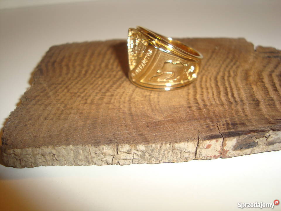 Pierścień Weterana GOLD Warszawa