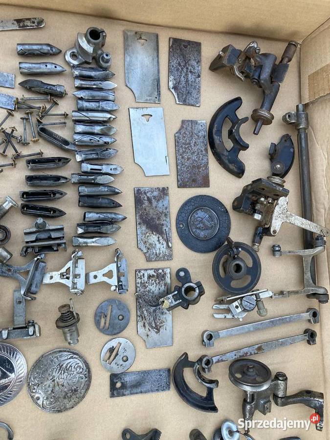 Domowe zabytkowe maszyny do szycia części Antyki Antyki sprzedam