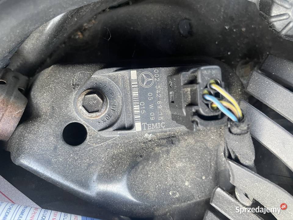 A211 Mercedes części lubuskie Skwierzyna