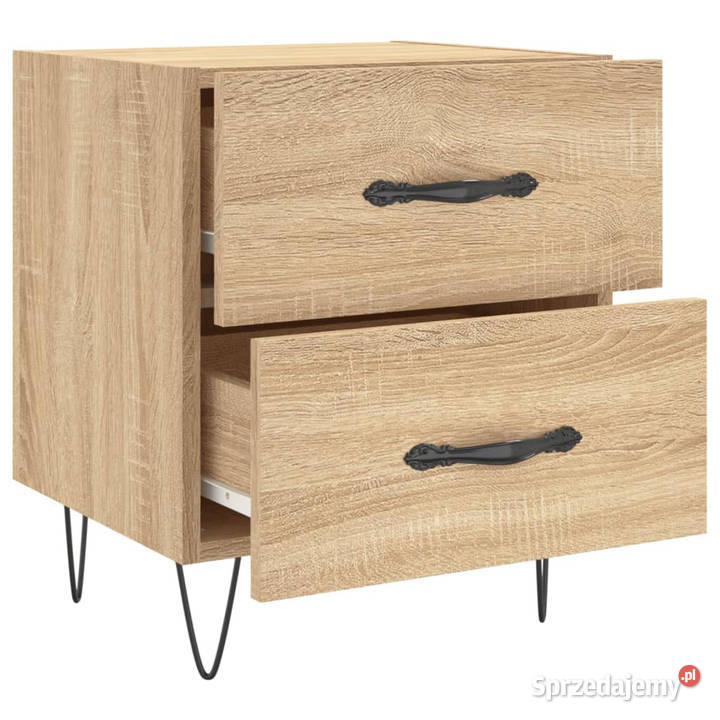 Szafki nocne 2 dąb sonoma 40x35x475 WM827299 mazowieckie Warszawa