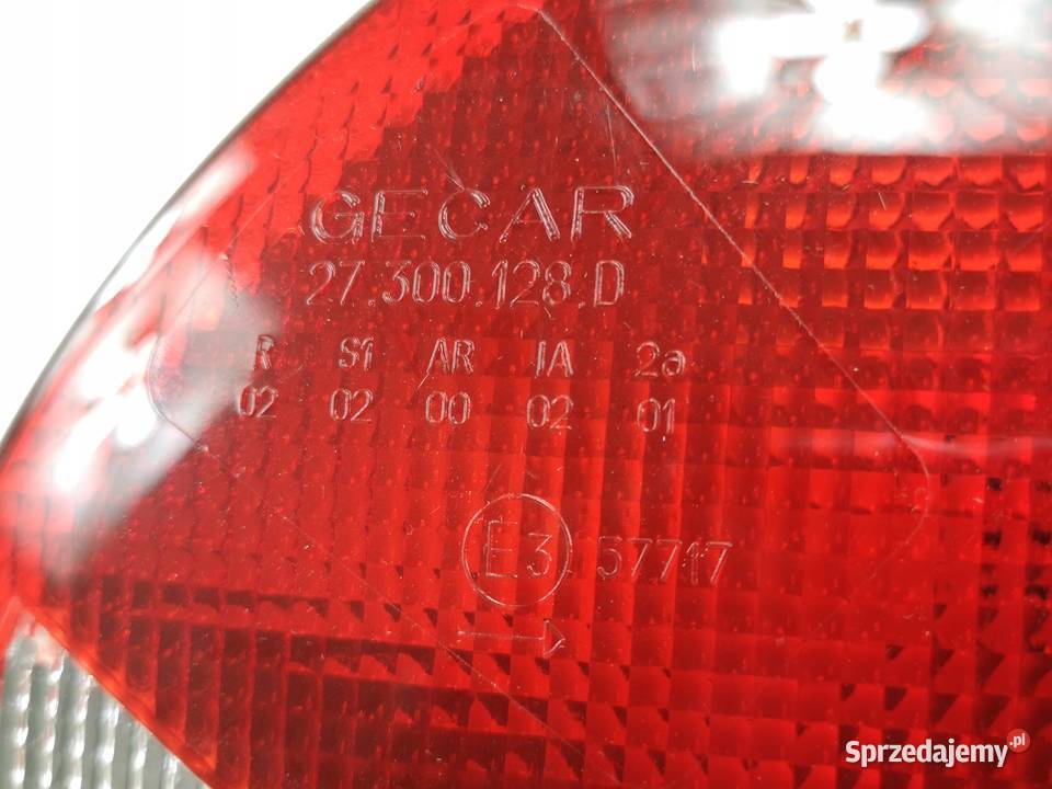 LAMPA PRAWY TYŁ FORD FIESTA 19962003 EUROLITES