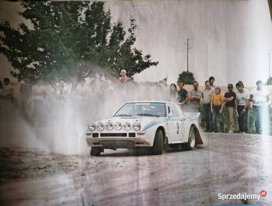 Plakaty Rajd Barum Lancia 037 UR Quattro Renault małopolskie