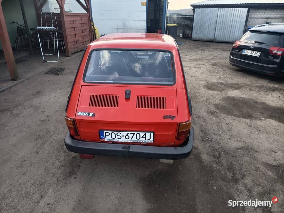 Fiat 126p wielkopolskie Chruszczyny