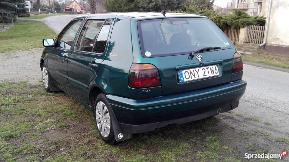 VW Golf III 1.4 benz gaz 1997r Pomianów Dolny Sprzedajemy.pl