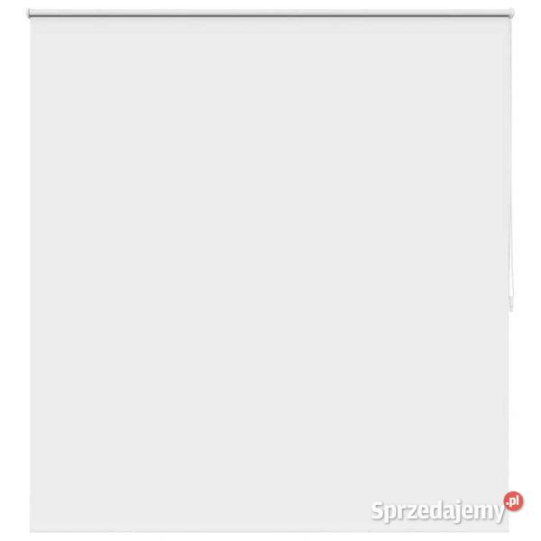 Roleta okienna zaciemniająca biała 140 x 175