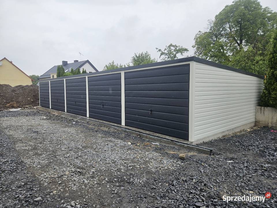 15x6 Garaze Blaszane Garaż Blaszany Blaszak