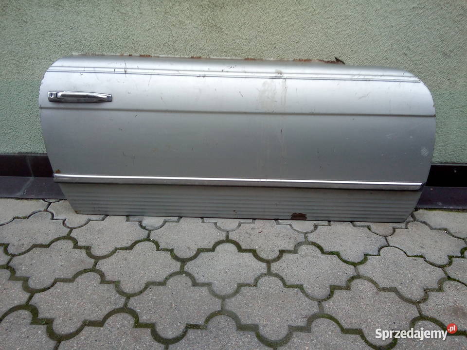 Drzwi prawe Mercedes w 107 SL osprzęt bez szyby Ostrów Wielkopolski