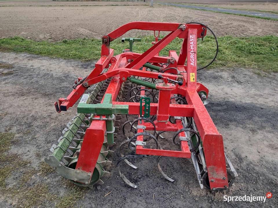 Agregat uprawowy siewny agromasz Śrem