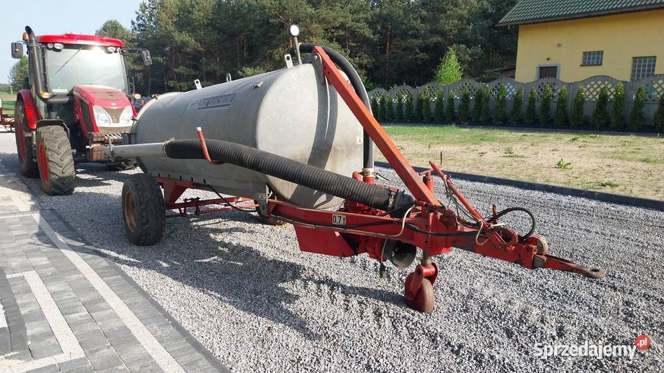 BECZKOWÓZ 6000L beczka asenizacyjna MARCHNER Kuhn Beczkowozy Przymiłowice-Podgrabie