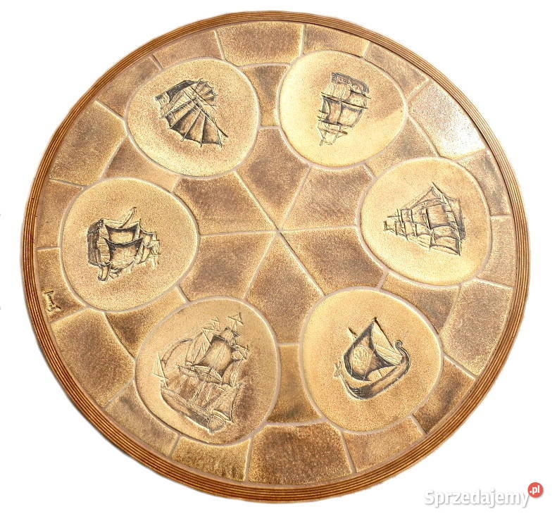 Ława design sygnowana marynistyka szanty łódź mazowieckie Warszawa sprzedam