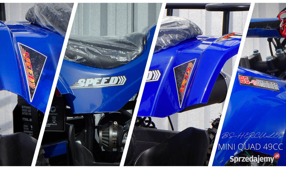 Mini Quad ATV 49cc BSHERCULES ELEKTR START 2T AU Ząbkowice Śląskie