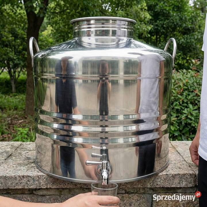 Beczka bańka stal nierdzewna inox 50L na bimber Gastronomia śląskie Siemianowice Śląskie