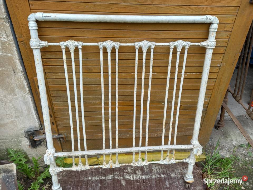 Łóżko metalowe antyk zabytek Lublin sprzedam