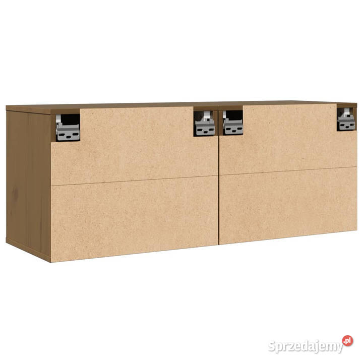 Szafki ścienne 2 miodowy brąz 45x30x35 sosnowe Meble Warszawa