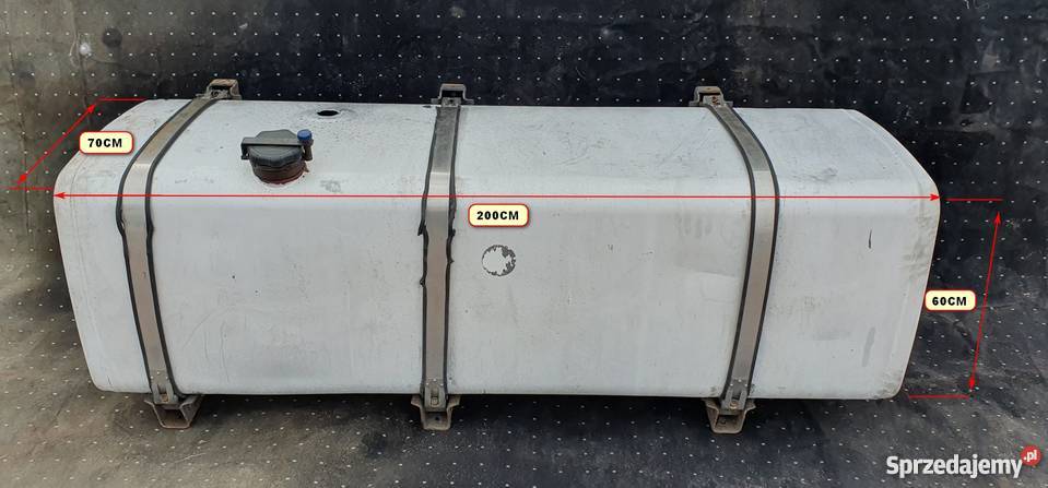 ZBIORNIK PALIWA IVECO 760L KOMPLETNY Układ paliwowy