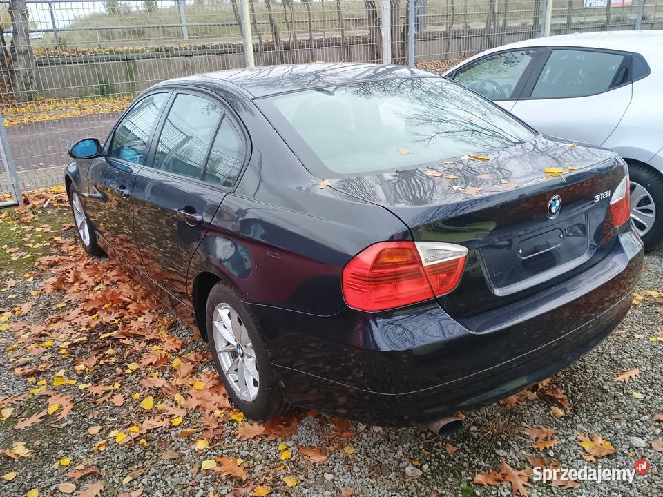 BMW 318i E90 2006r 20i 129 230000 ŁADNA z Sedan / Limuzyna Witkowo