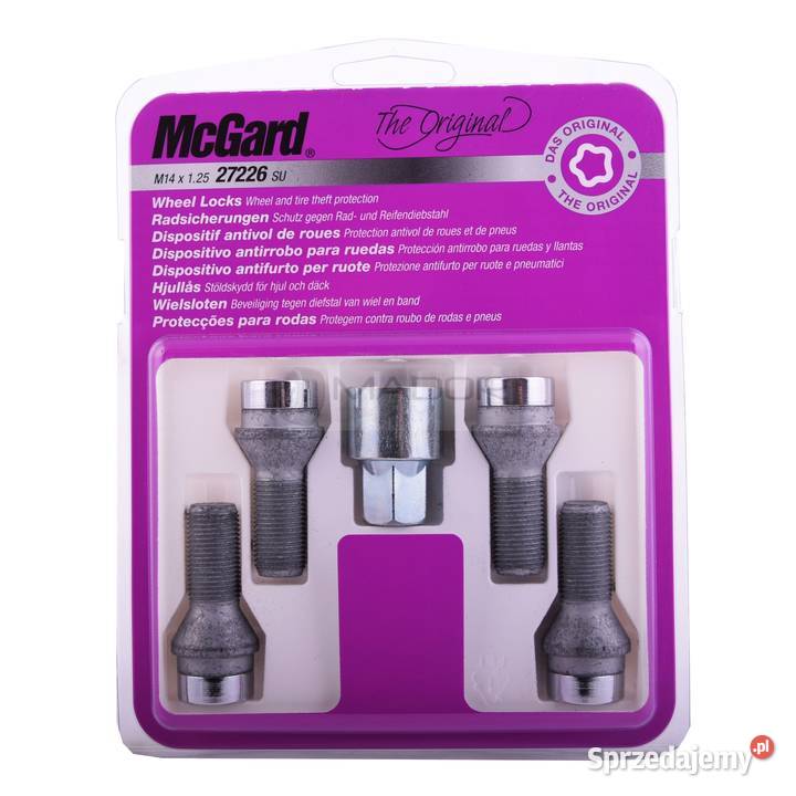 McGard śruby zabezpieczające do felg BMW M14x125 Jaworzno sprzedam