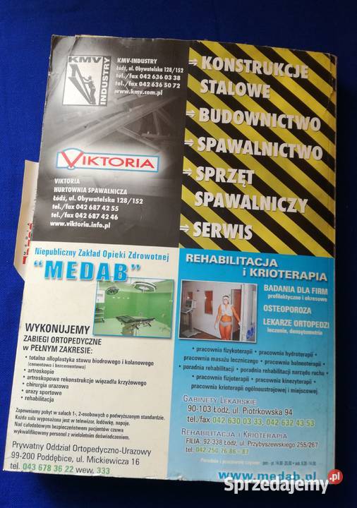 Książka telefoniczna Łódź 2007 klienci łódzkie
