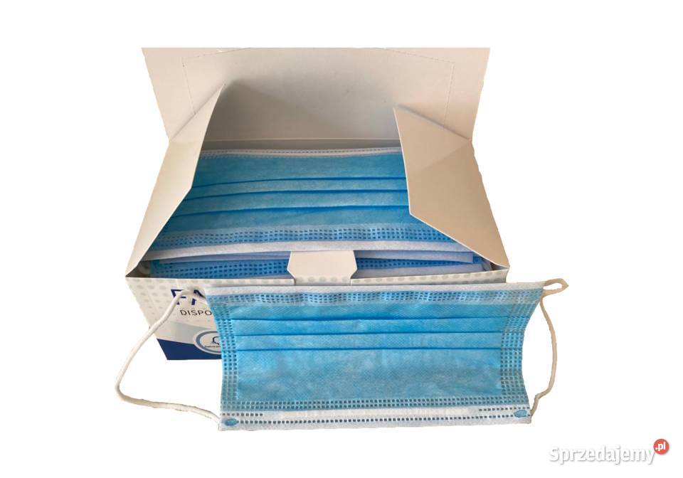 Maseczki ochronne trójwarstwowe dolnośląskie