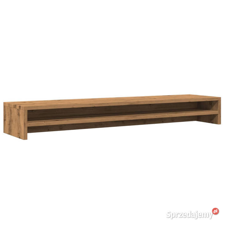 Podstawka pod monitor dąb artisan 100x24x13 mazowieckie Warszawa sprzedam