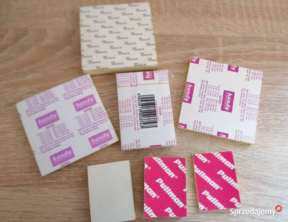 Karteczki samoprzylepne żółte Łódź