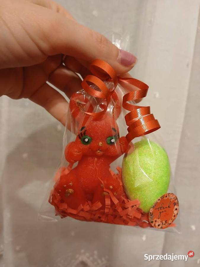 Zajączyk mydlany Wielkanocny z dekorem dolnośląskie Wrocław