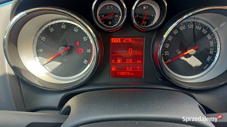 Opel astra J 2015 14B 140 z polskiego salonu światła do jazdy dziennej Bodzechów