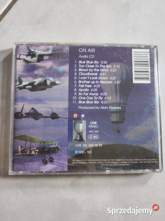 CD rock On Air Alan Parsons unikalna płyta Kielce sprzedam